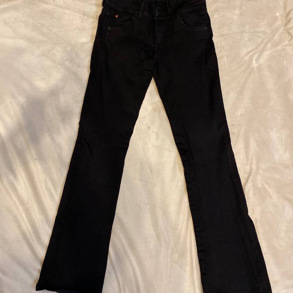 Hudson Jeans Black Signature Boot Cut